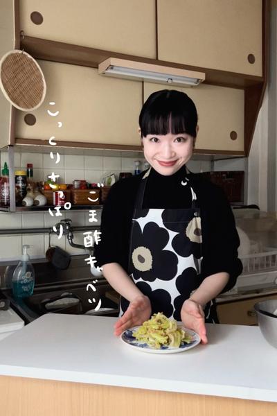 こっくりさっぱりごま酢キャベツ🦭🥬