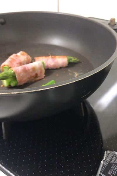 アスパラベーコン巻き🥓