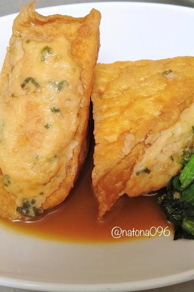 No.17 安心定番料理。【厚揚げの肉詰め】