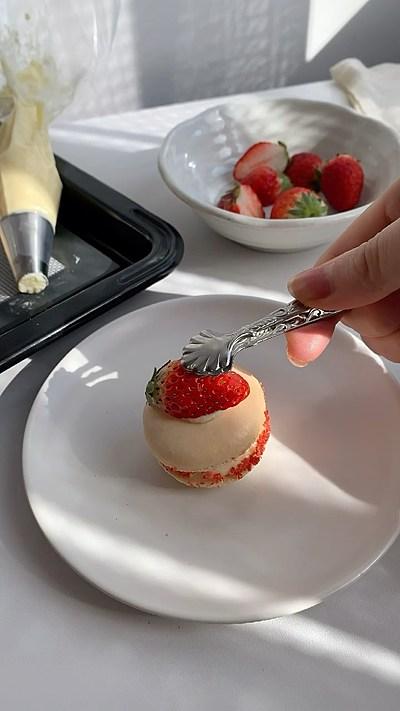 いちごのマカロン🍓✨