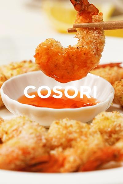 ノンフライヤーで簡単！ココナッツエビフライ