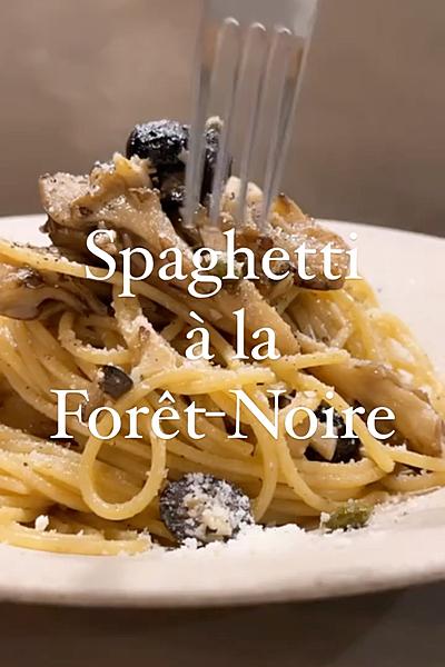 フォレノワールなスパゲティ