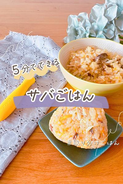 仕込み5分！取り分け鯖ごはん