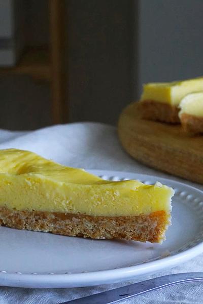 タッパーでチーズケーキタルト作り方