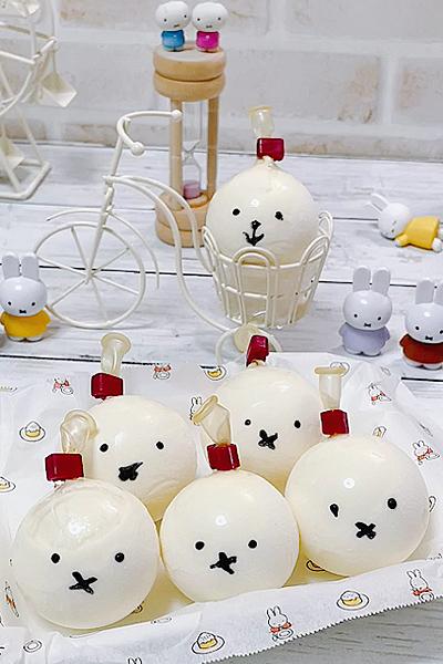 【材料3つで作る】うさちゃんのたまごアイス