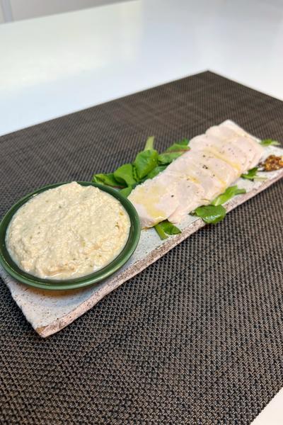 罪悪感ゼロの万能ソース 豆腐の柚子クリーム風ソース