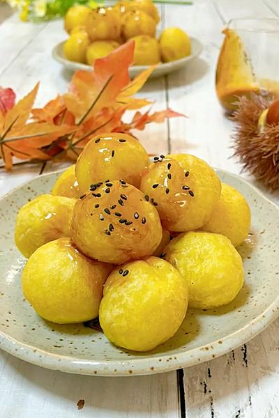 ひとくちスイートポテトもち