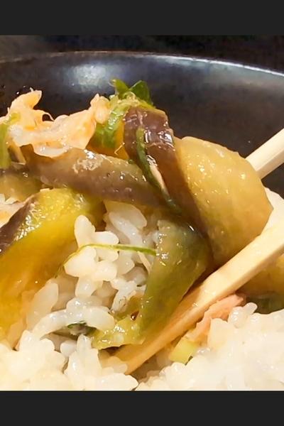 タレが旨すぎる漬け茄子の作り方