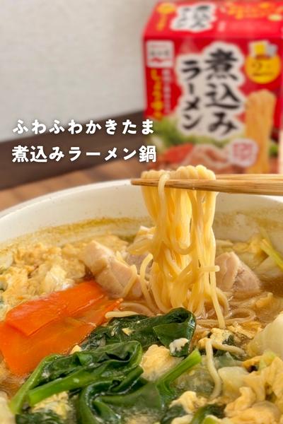 ふわふわかきたま煮込みラーメン
