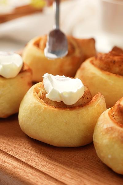 シナモンロール・ノンフライヤーで簡単すぎる！