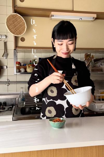 ほっとするにんじんのごま和え🥕🦭