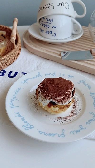 ティラミス風バスクチーズケーキ🧀🧀🧀🧀