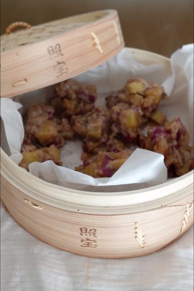 もっちり米粉の鬼まんじゅう🦭🍠