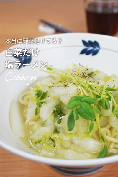 材料2つ！野菜たっぷり