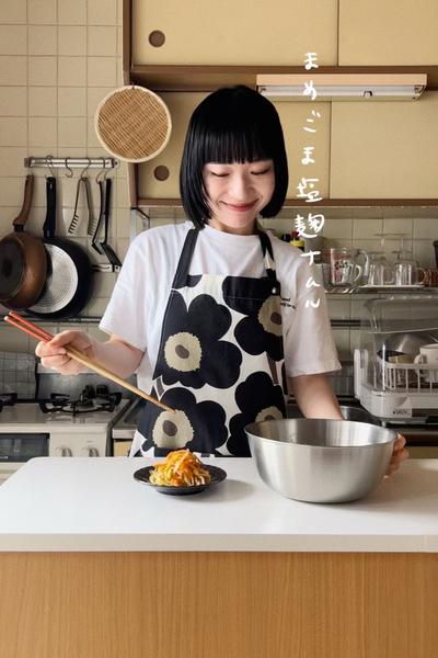 まめごま塩麹ナムル🦭🥕