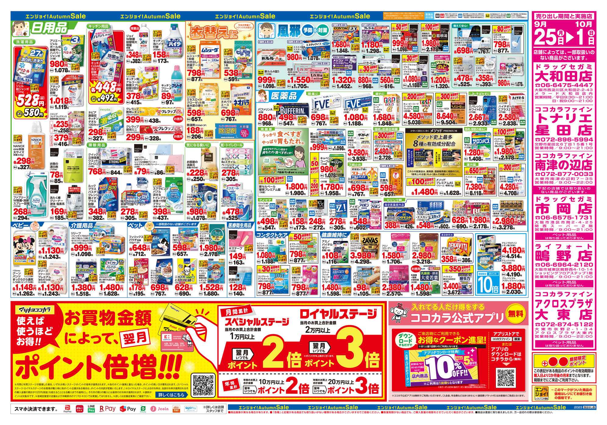 ココカラファイン 