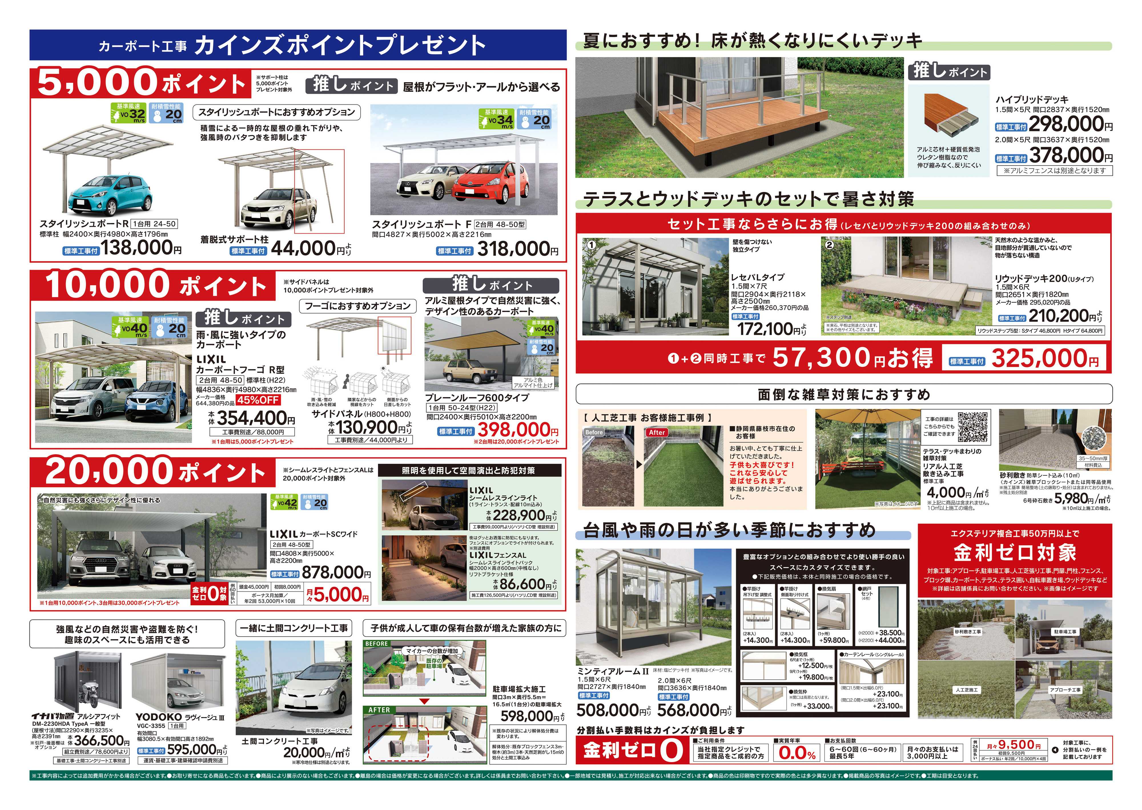 カインズ 夏のエクステリアフェア
