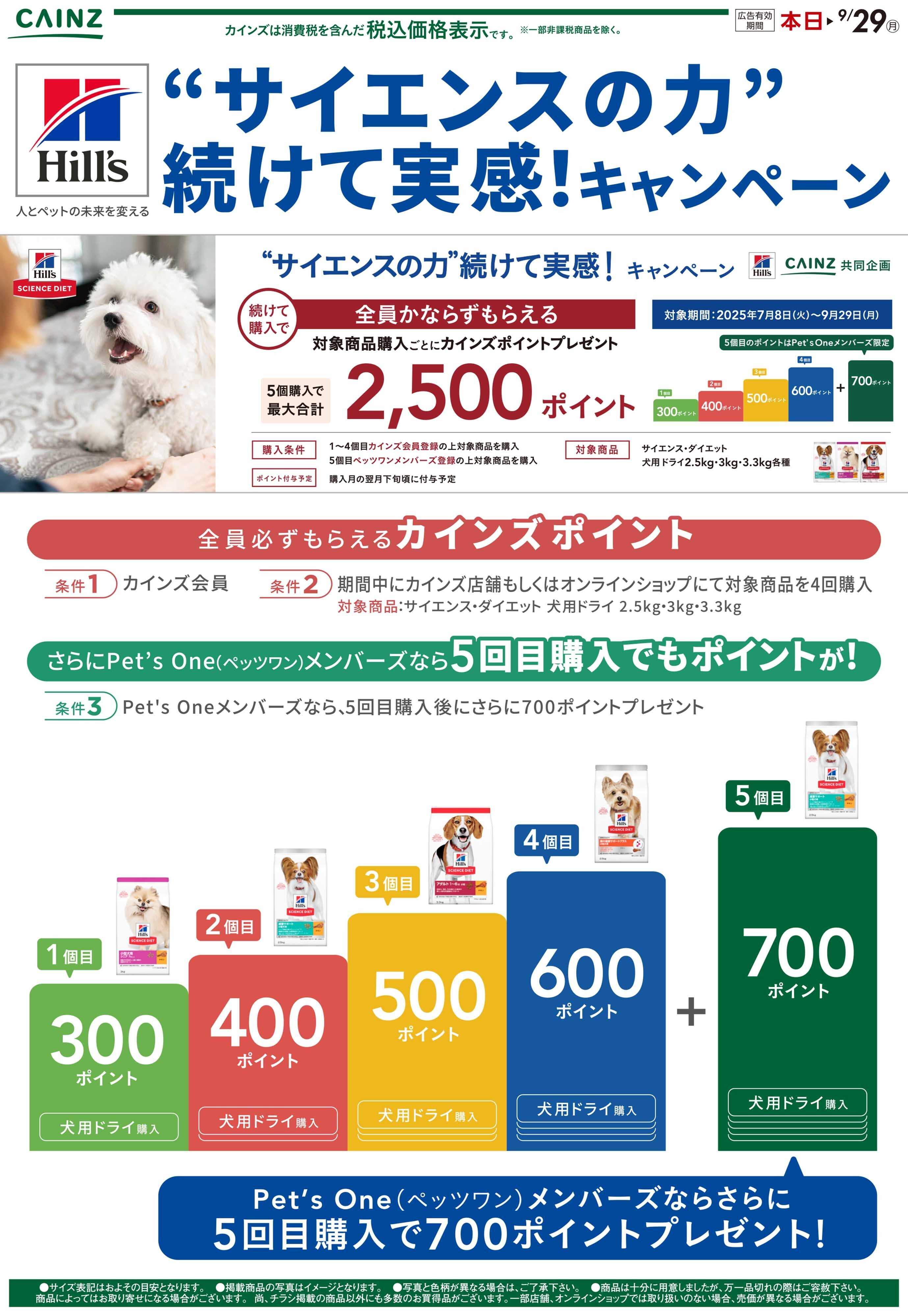 カインズ ヒルズ　サイエンス・ダイエットCP