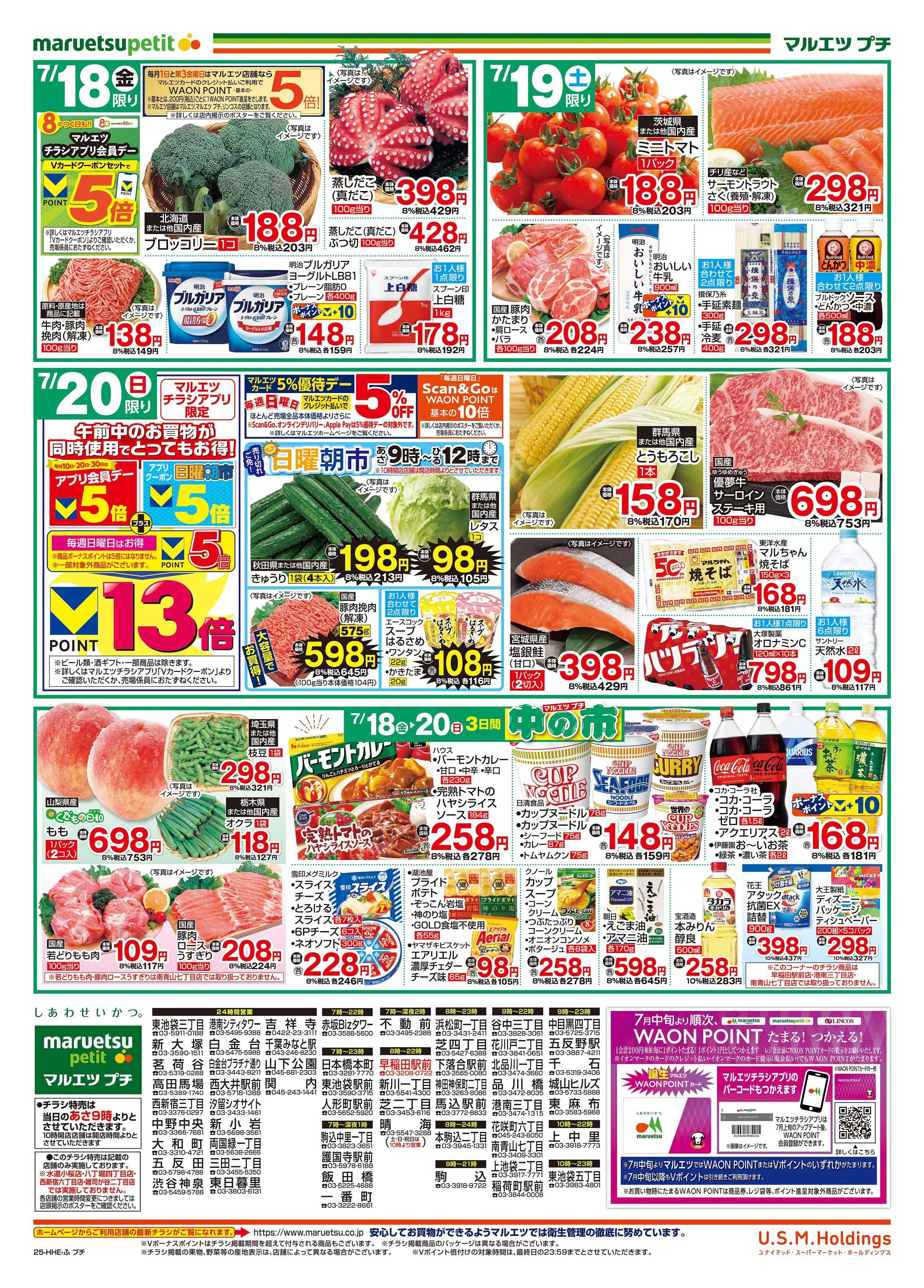 マルエツ プチ 中の市