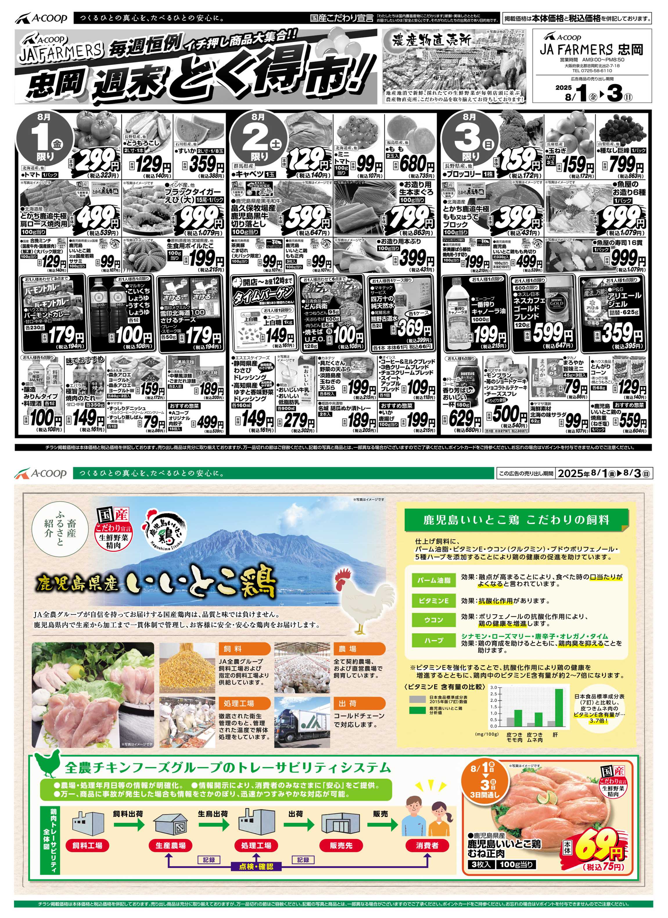 JA全農Aコープ 近畿・東海エリア 週末とく得市！企画