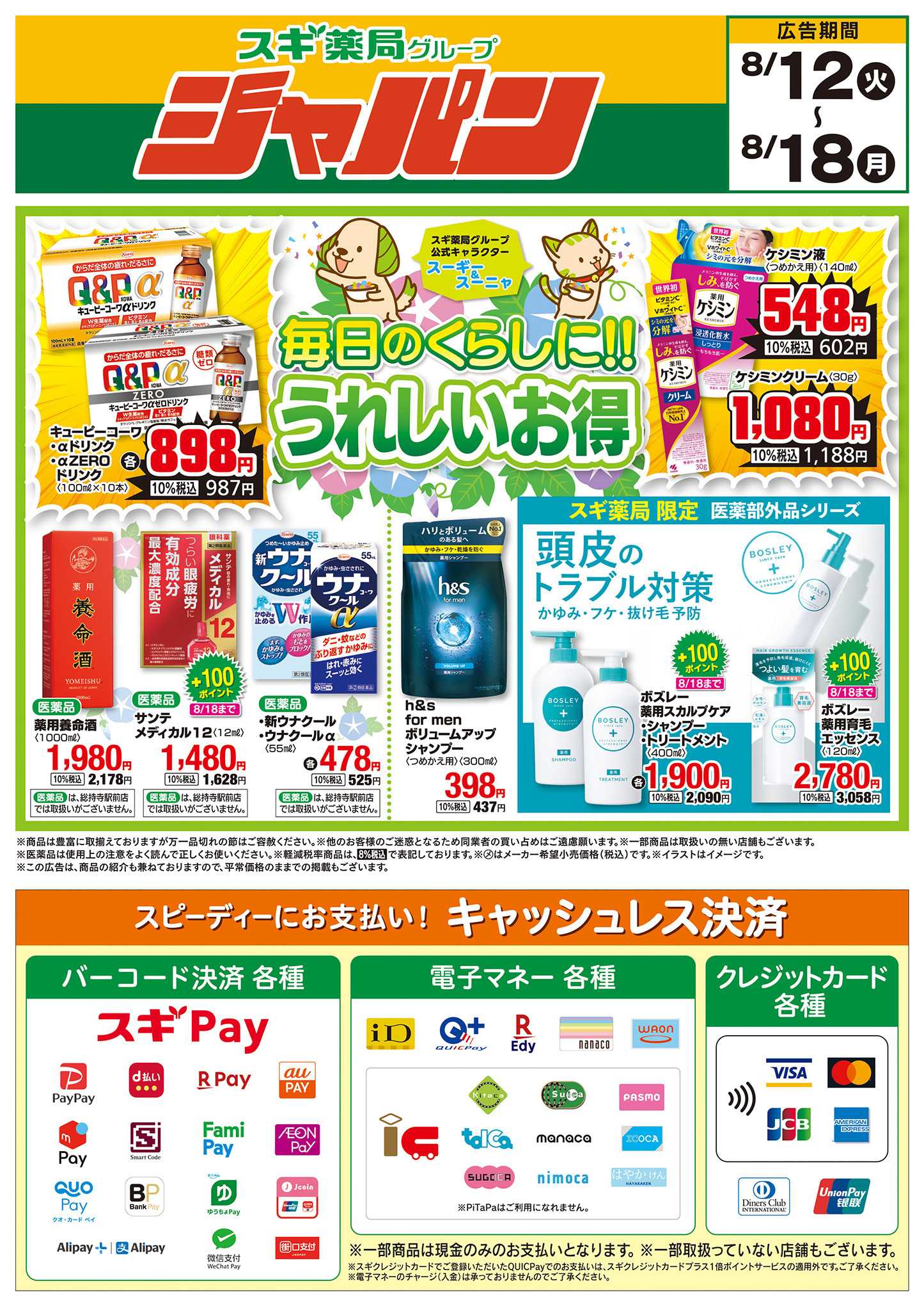 ジャパン チラシのご案内