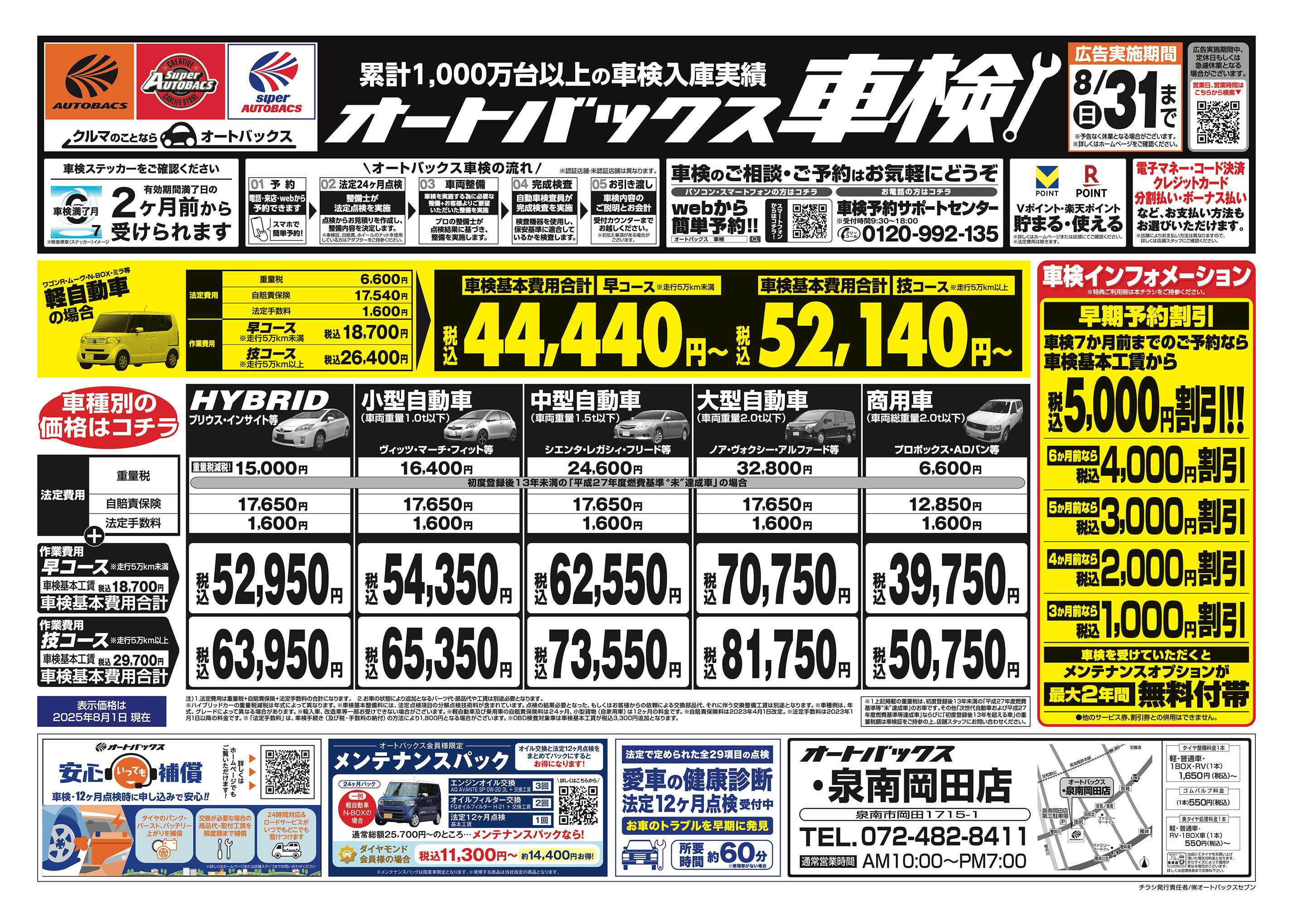 オートバックス 車検も安心！オートバックス車検