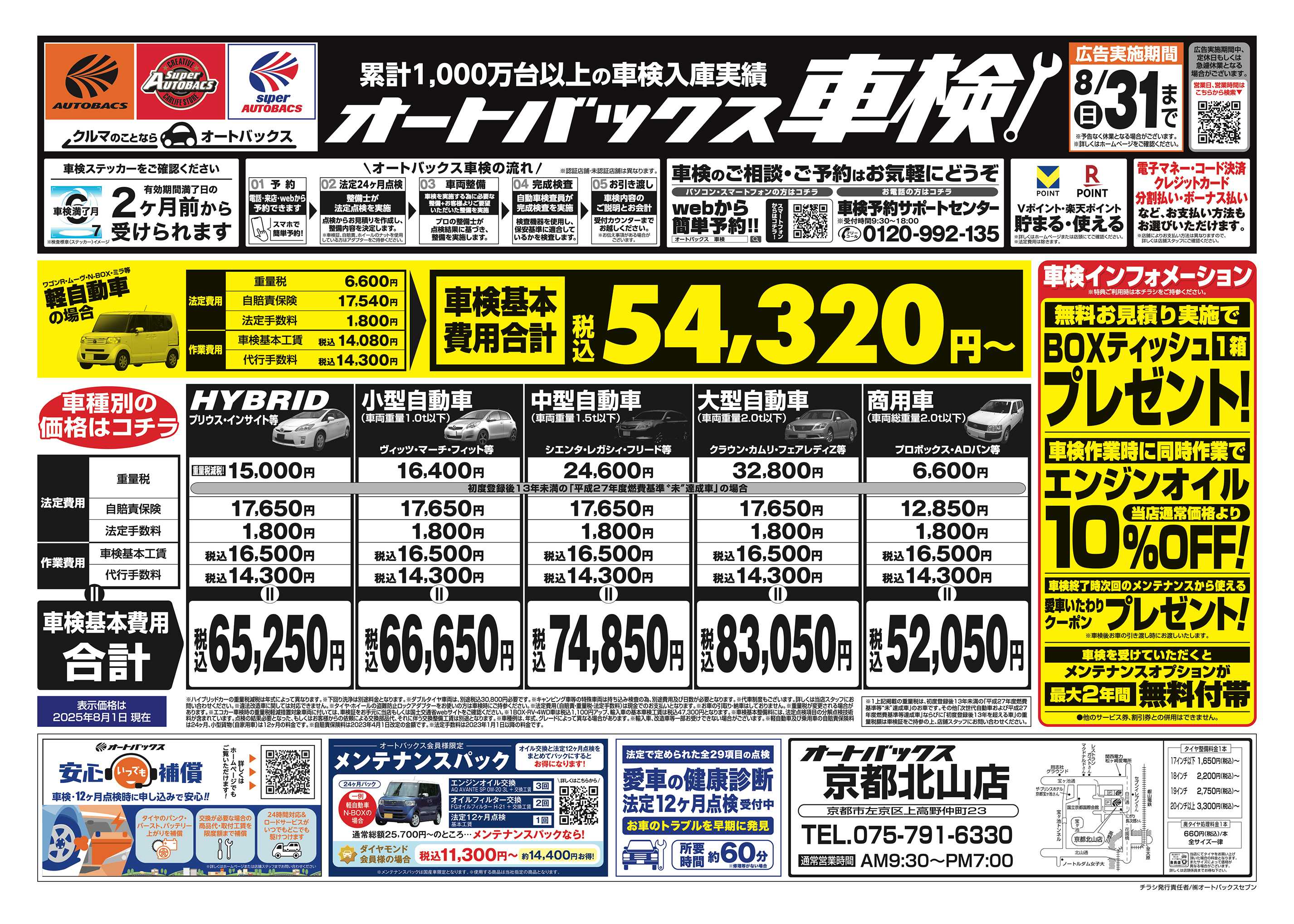 オートバックス 車検も安心！オートバックス車検