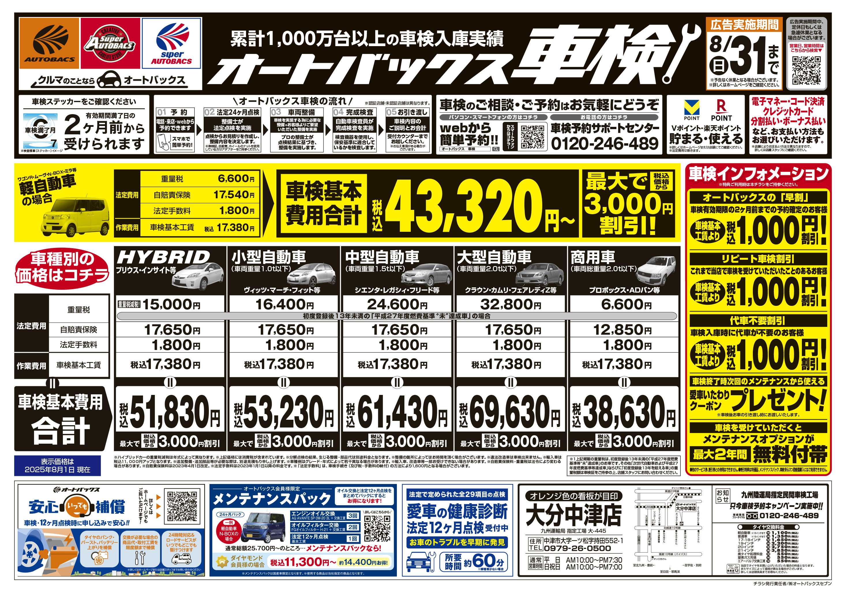 オートバックス 車検も安心！オートバックス車検
