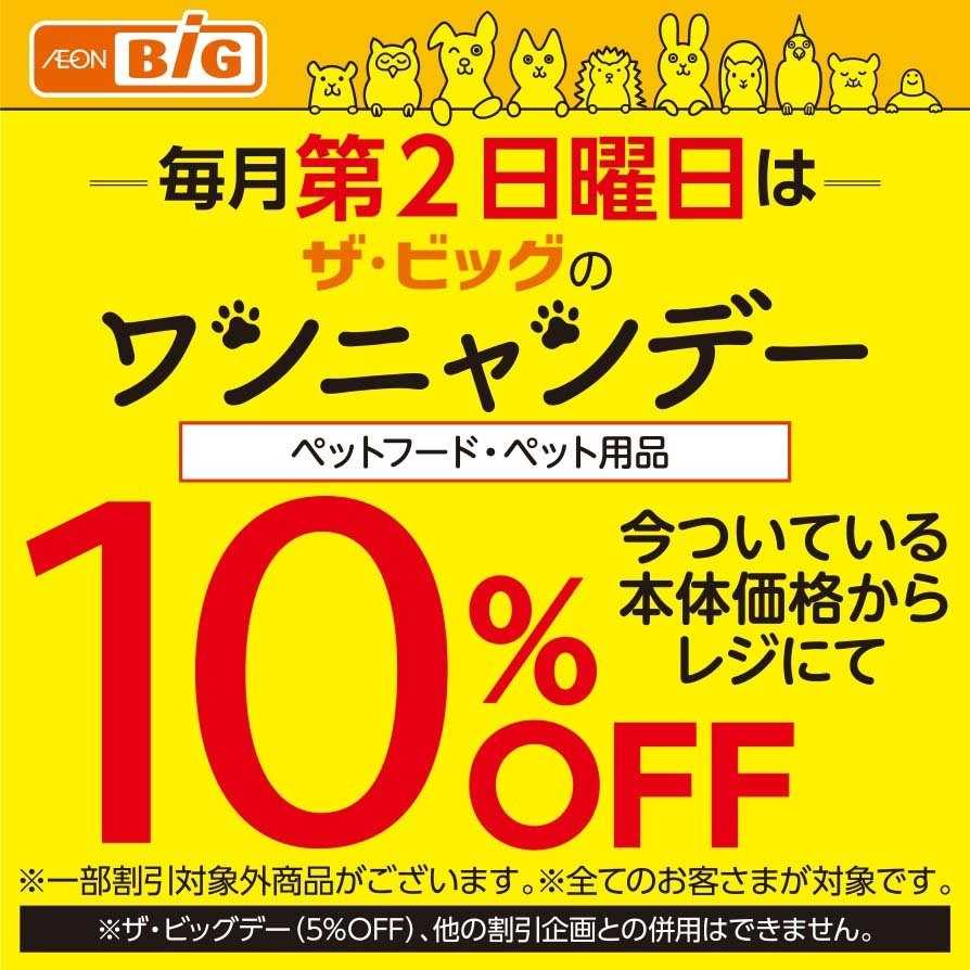 ザ・ビッグ ワンニャンデー/イオンペイ10倍