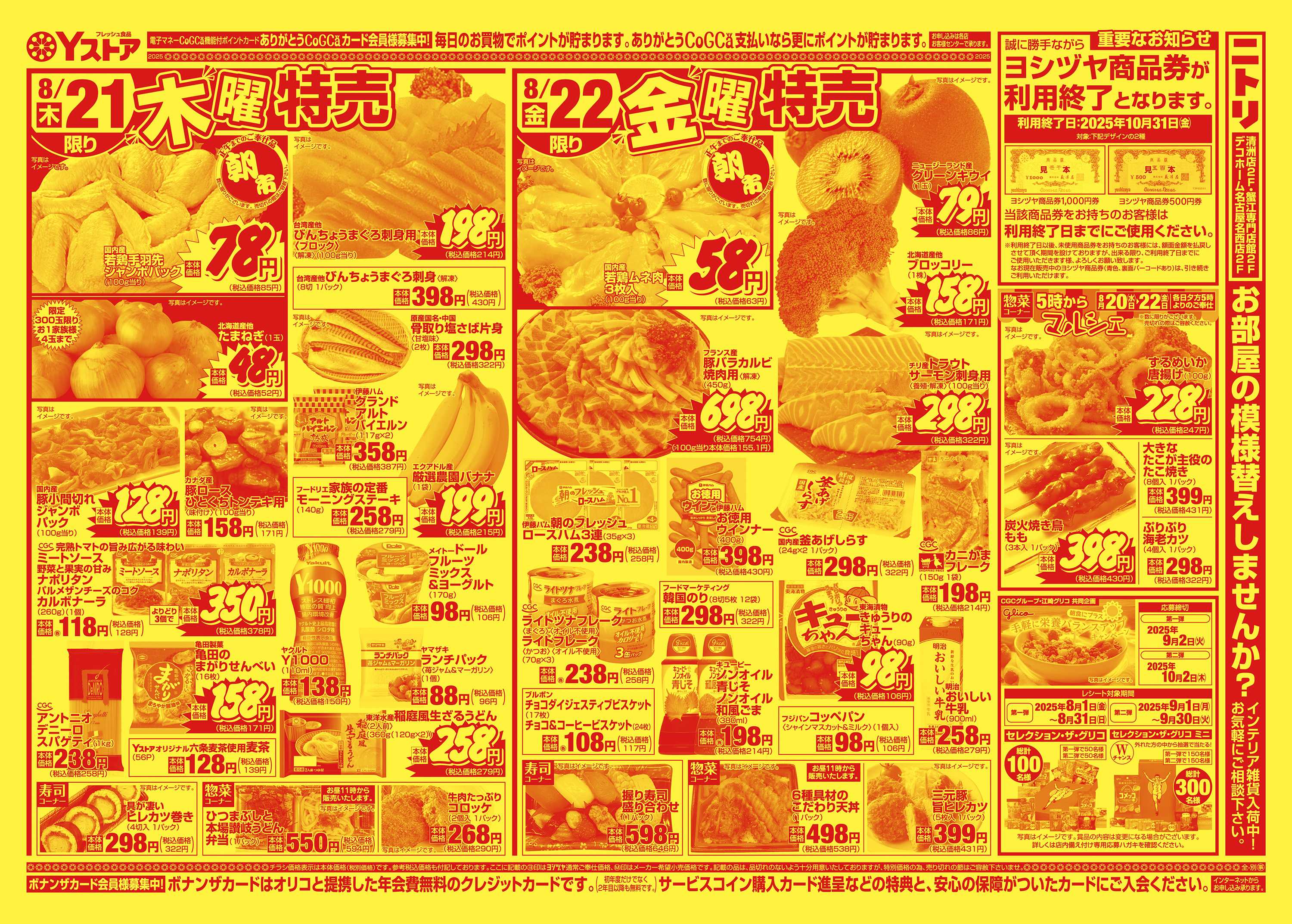 キャスタ ヨシヅヤ 20250820-20250822