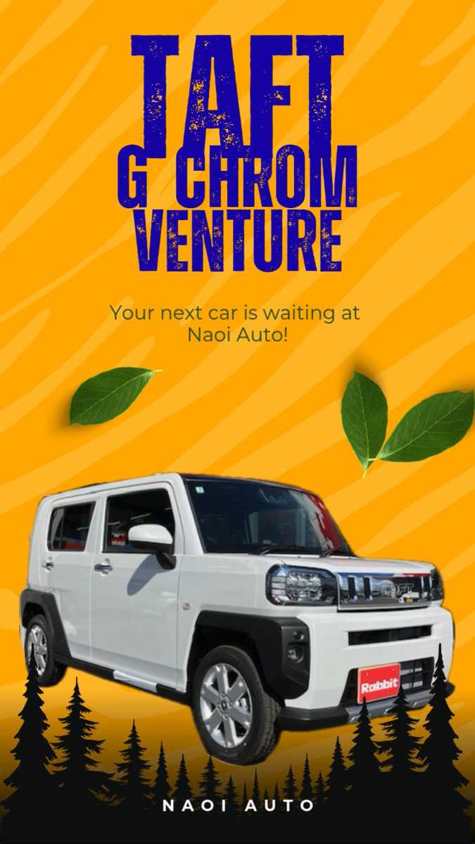 ナオイオート DAIHATSU　タフトGクロムベンチャーを紹介！