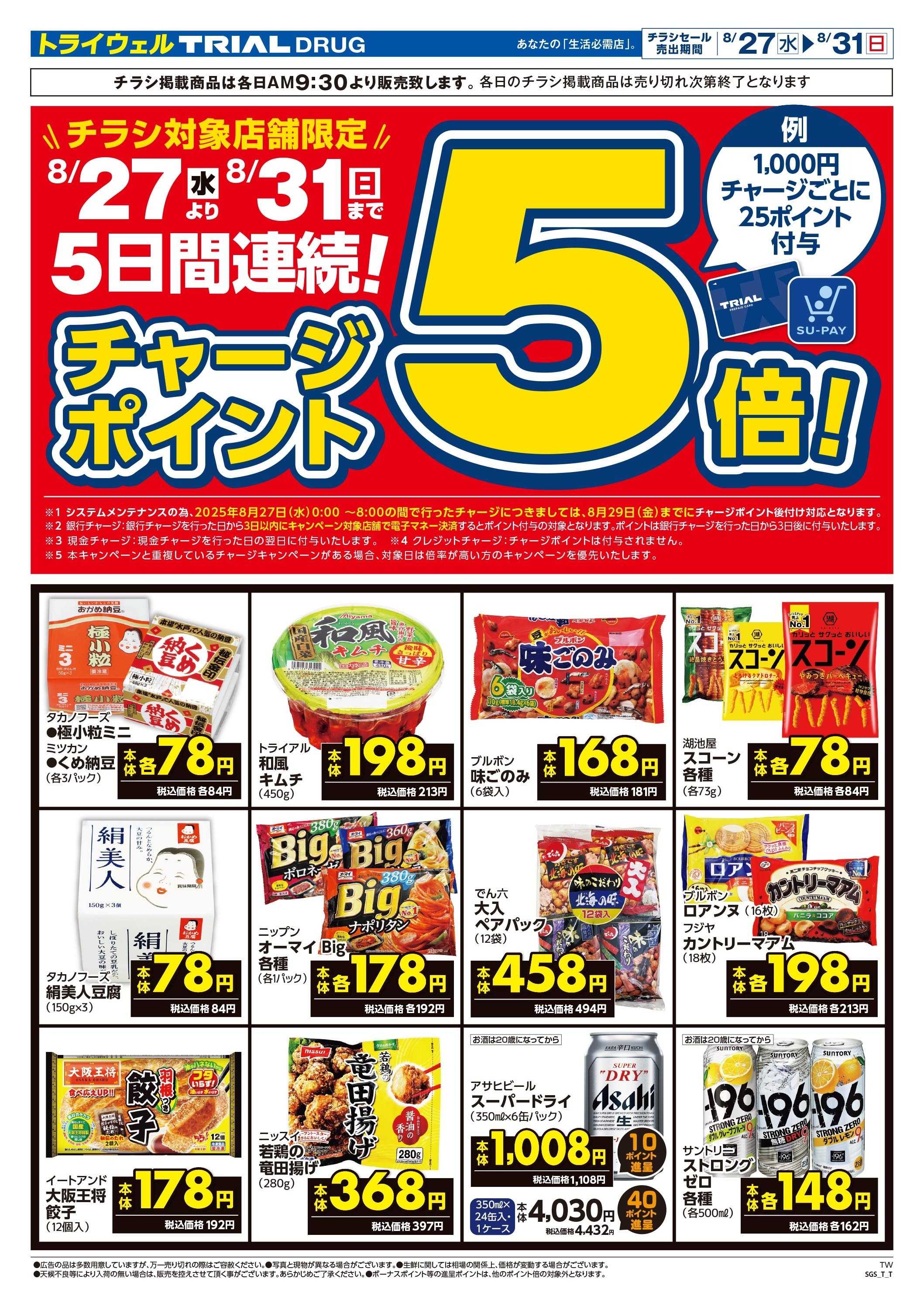 トライアルドラッグ 