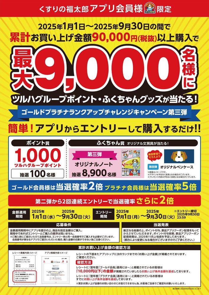 くすりの福太郎 門前仲町店の最新チラシ・セール情報