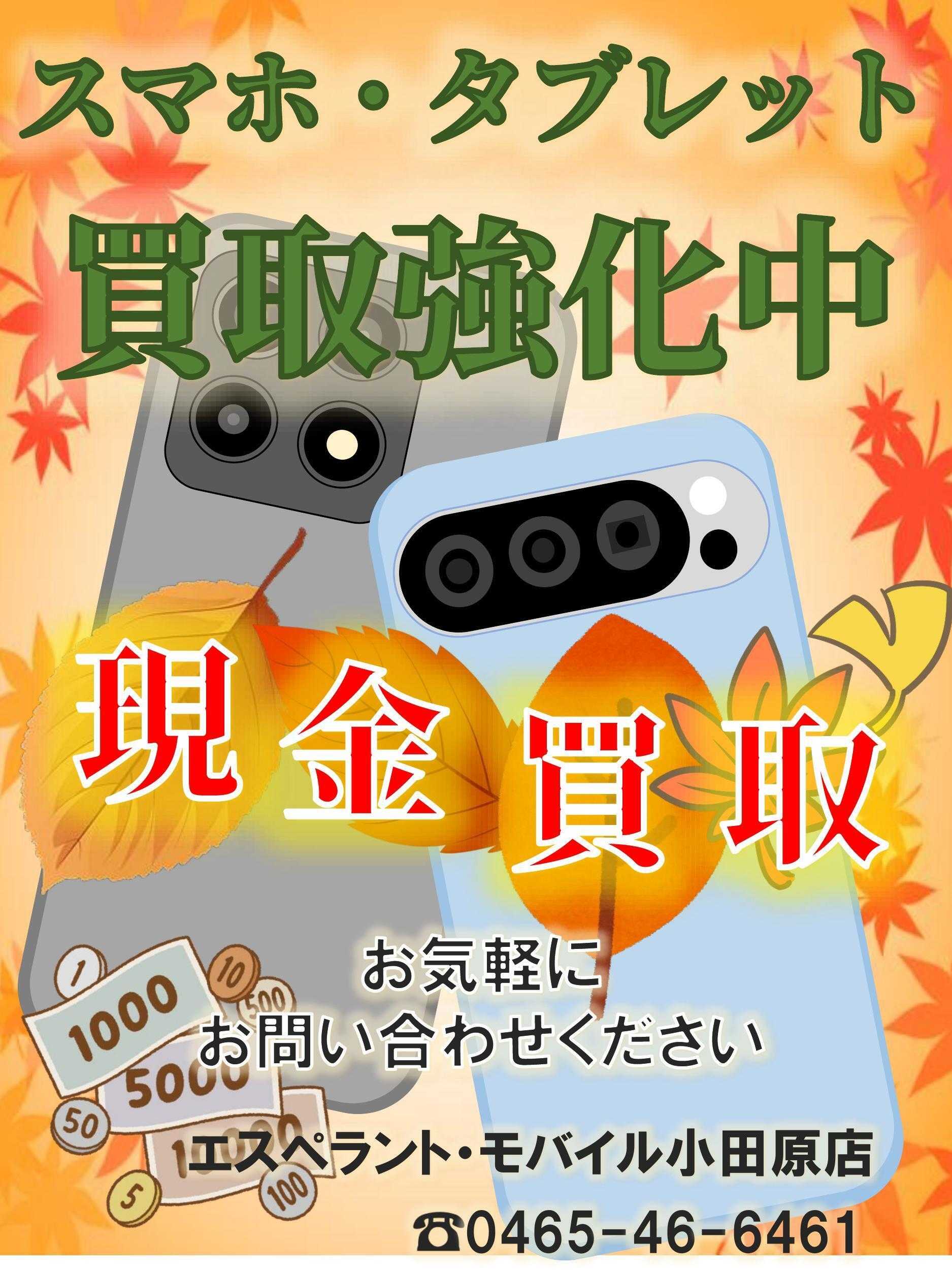 エスペラント・モバイル 買取強化中