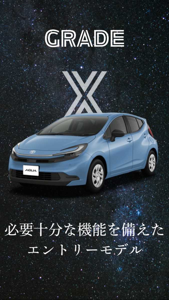 ナオイオート TOYOTA　新型アクア　グレード解説！