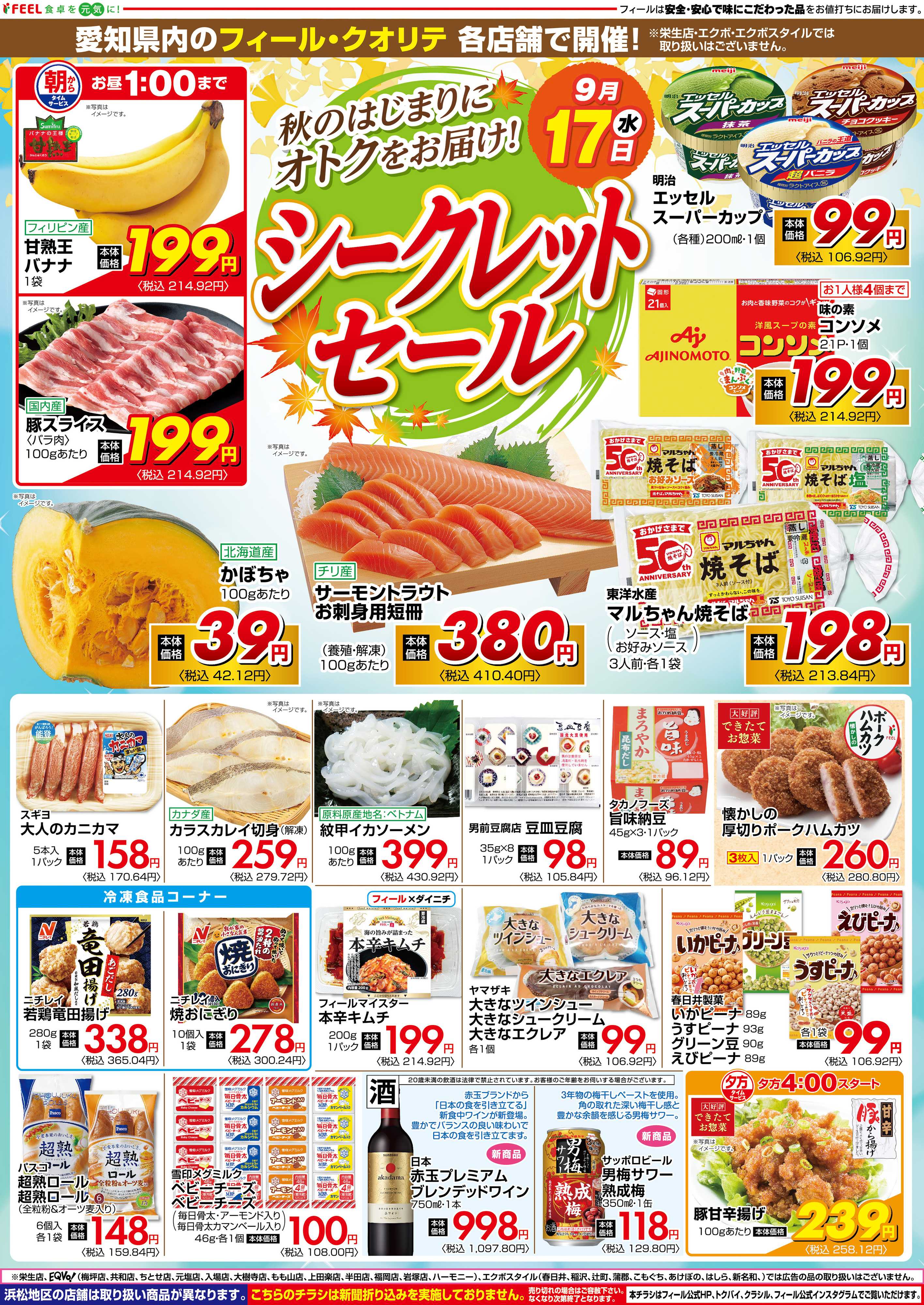 フィール シークレットセール