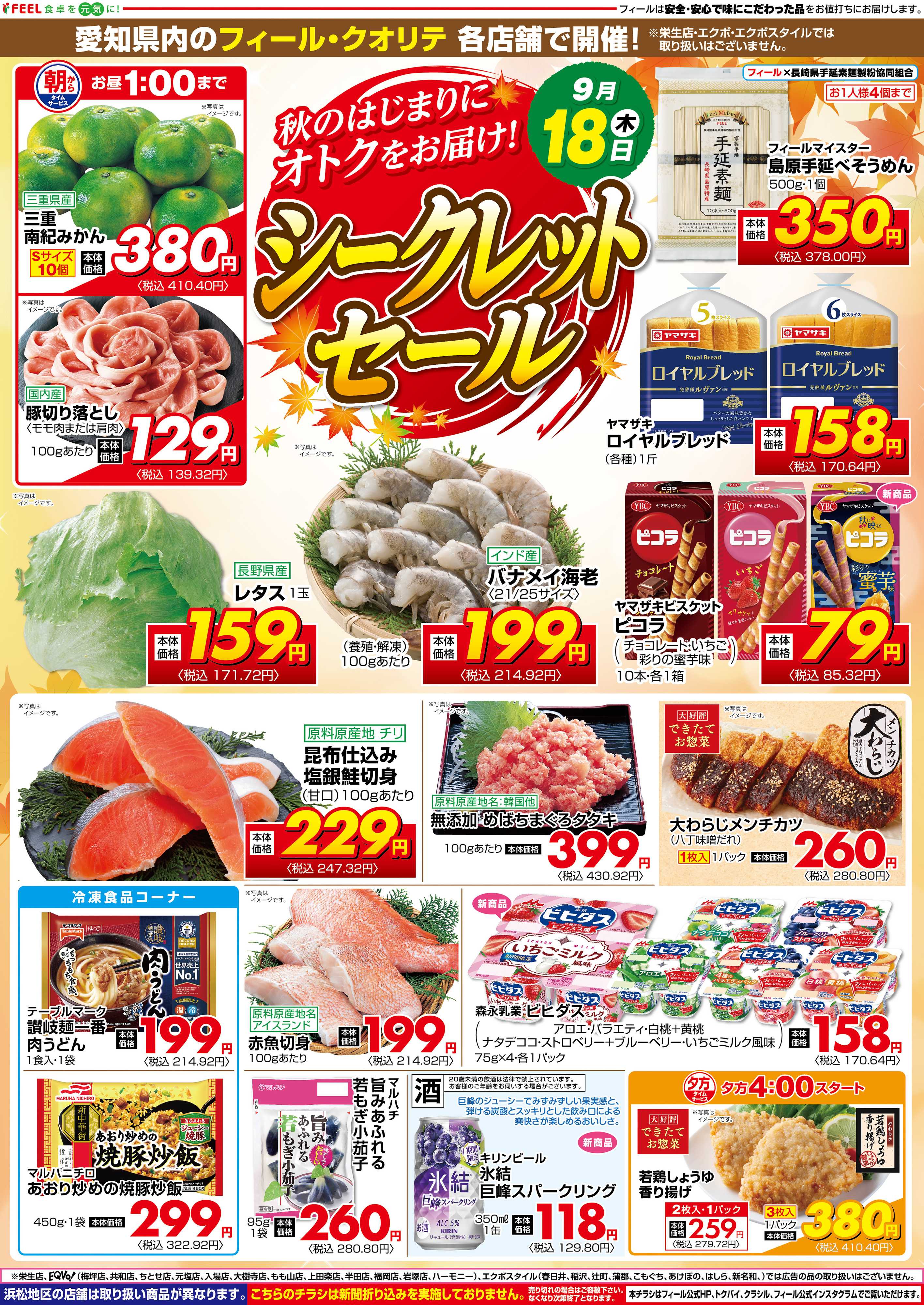 フィール シークレットセール