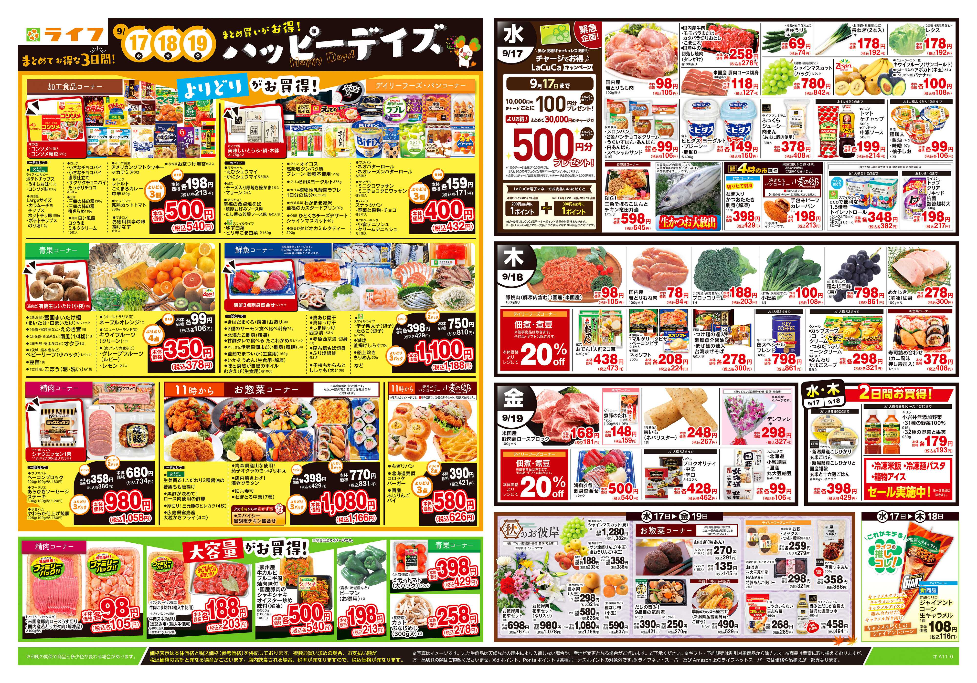 ライフ 9/17号　ハッピーデイズ