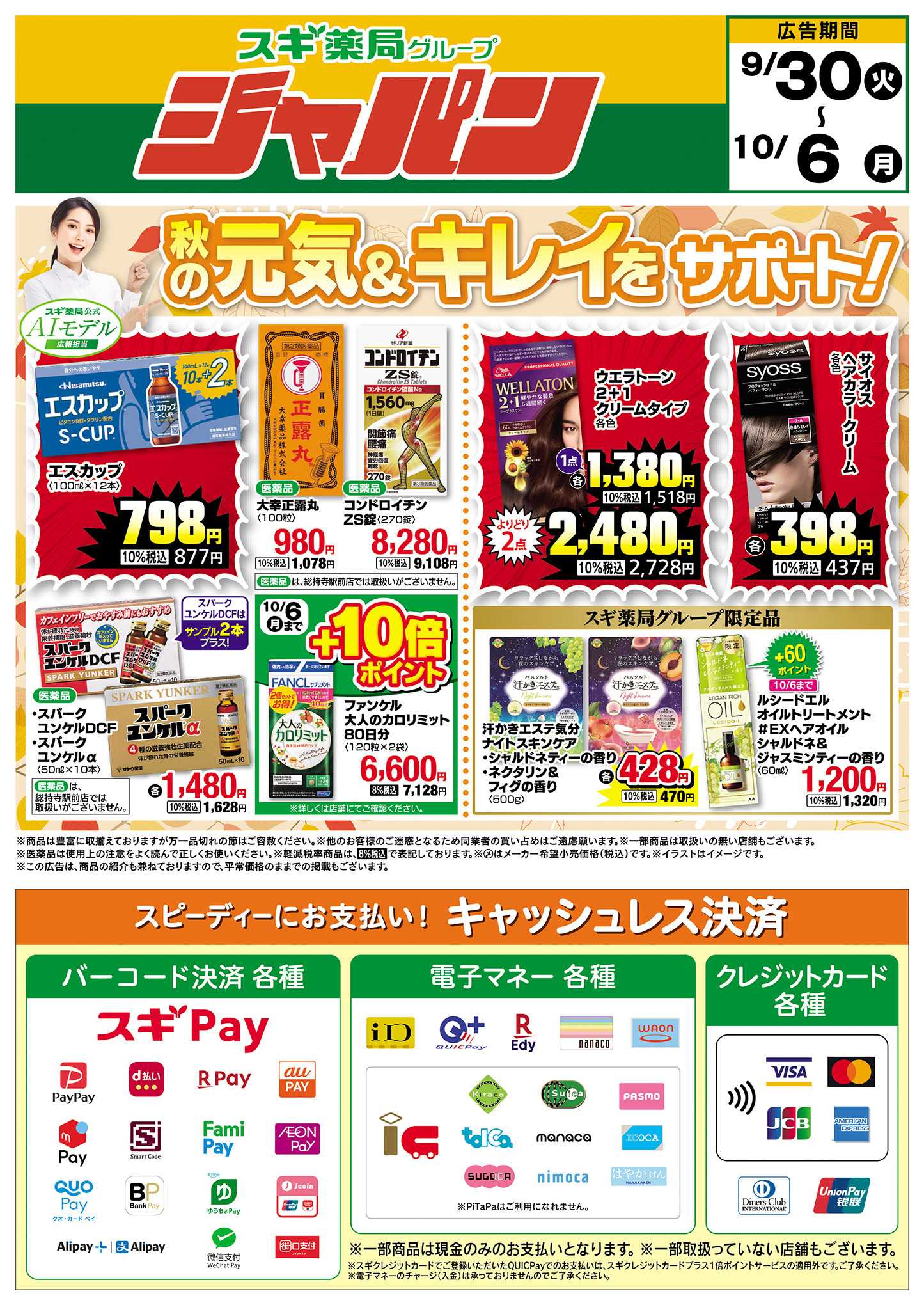 ジャパン チラシのご案内