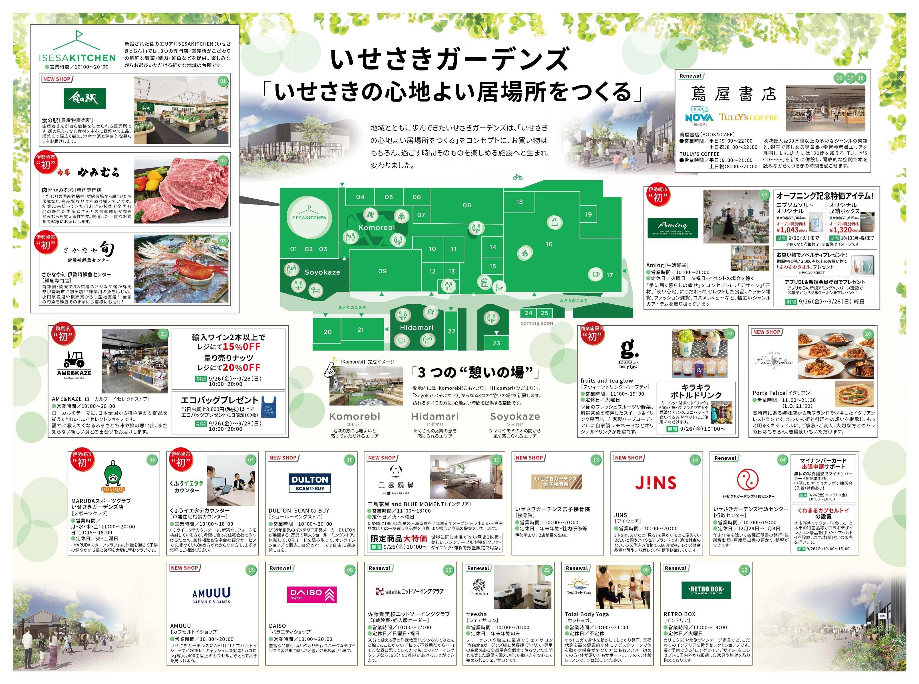 カインズ いせさきガーデンズ全館リニューアル