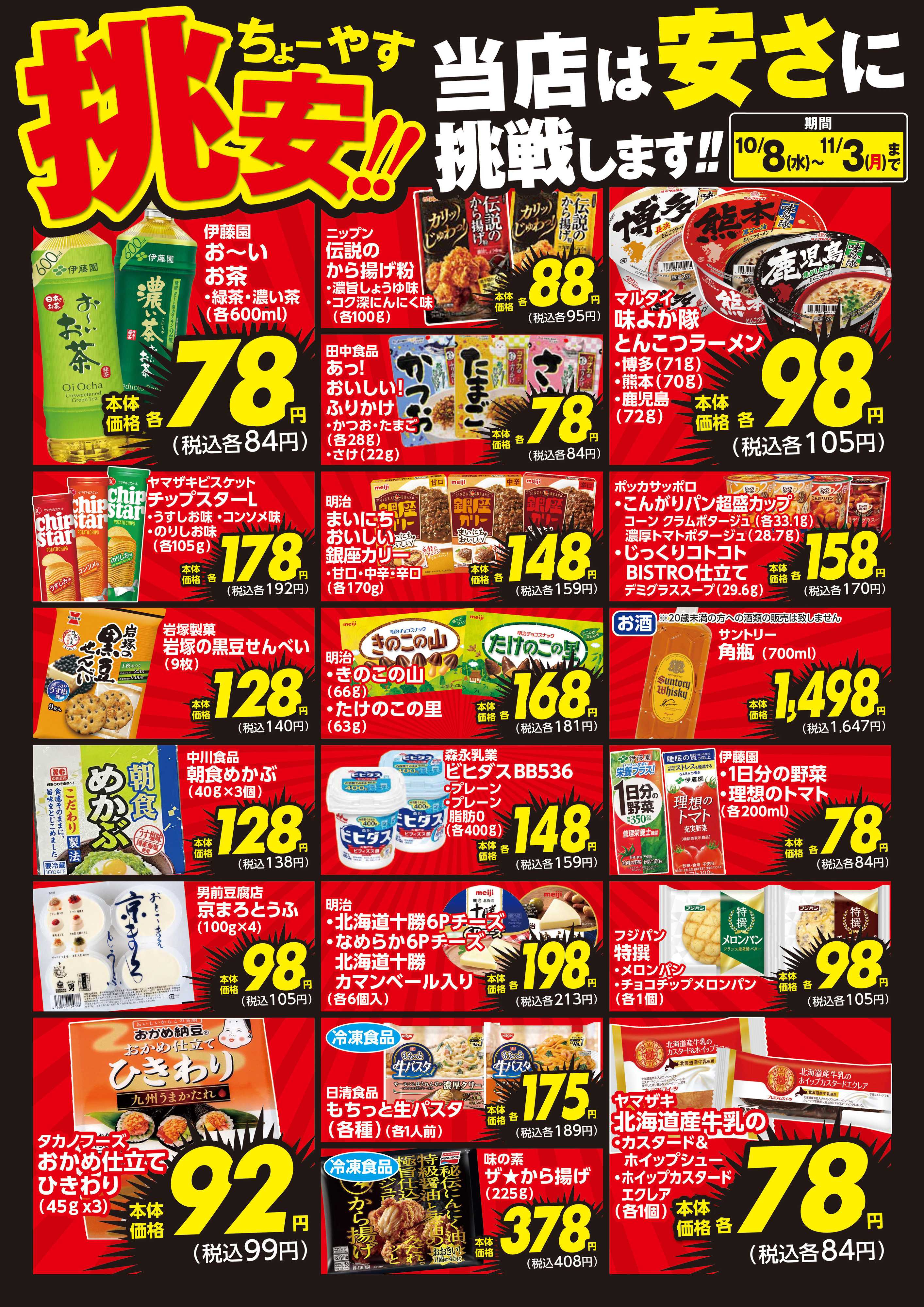 HIヒロセ 挑安‼　10月号