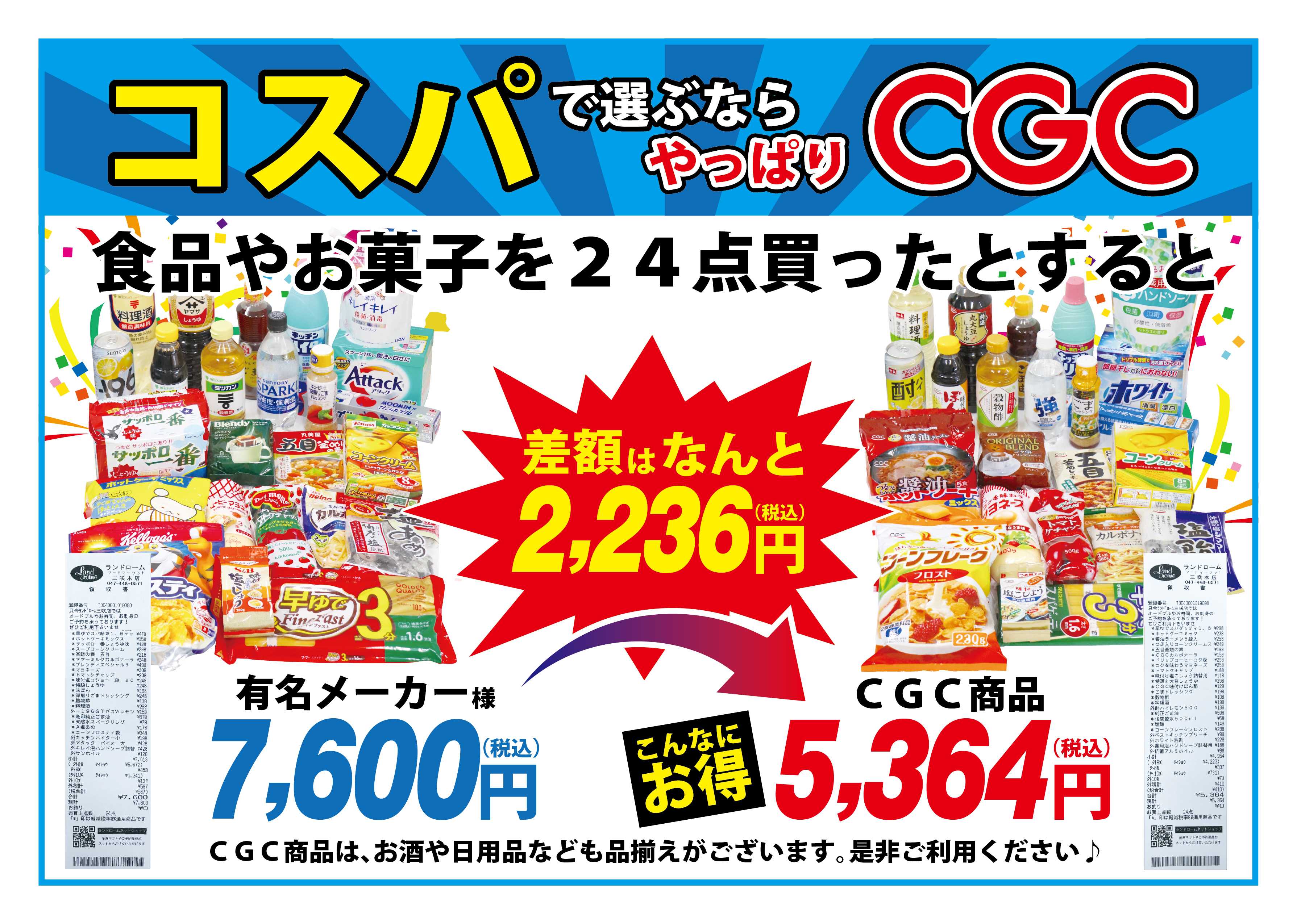 ランドローム コスパCGC