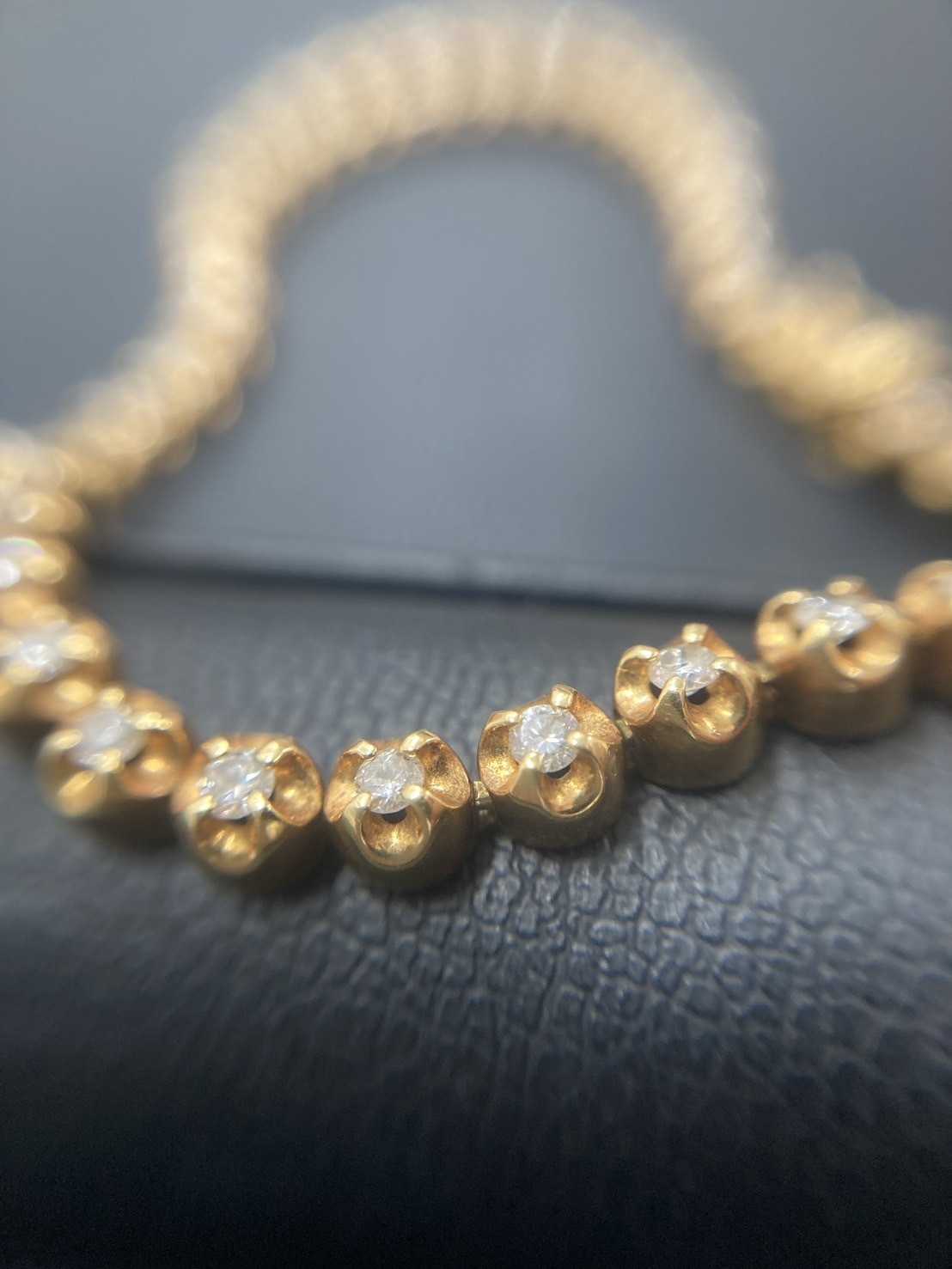 買取大吉 ダイヤモンドゴールドブレスレット