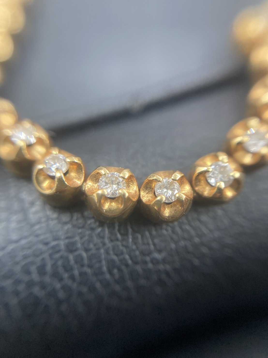 買取大吉 ダイヤモンドゴールドブレスレット