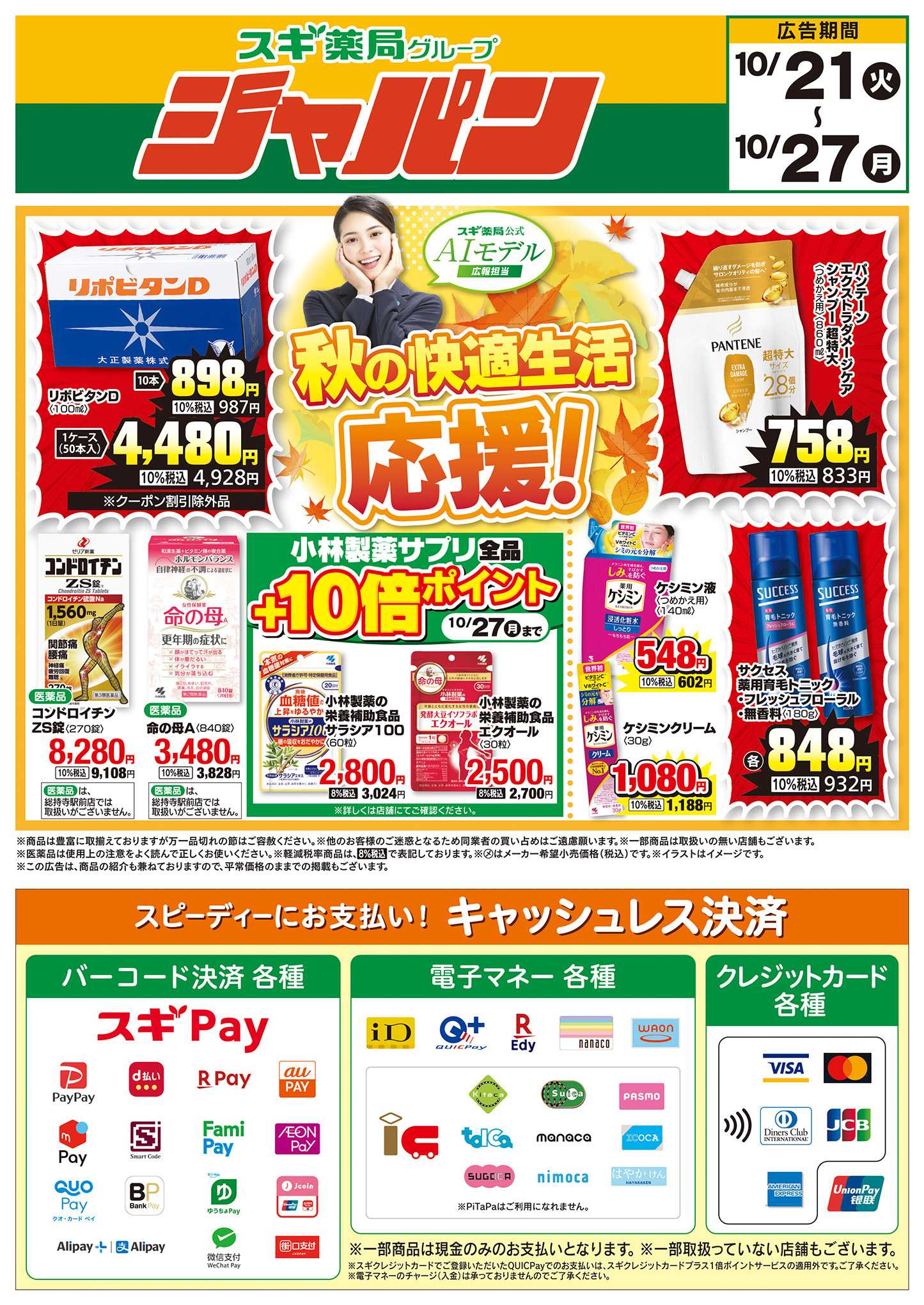 ジャパン チラシのご案内