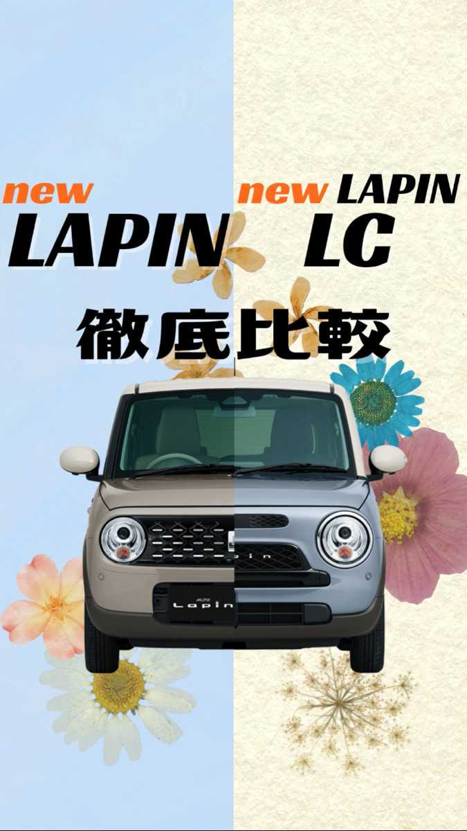 ナオイオート SUZUKI ラパン×ラパンLC　徹底比較！
