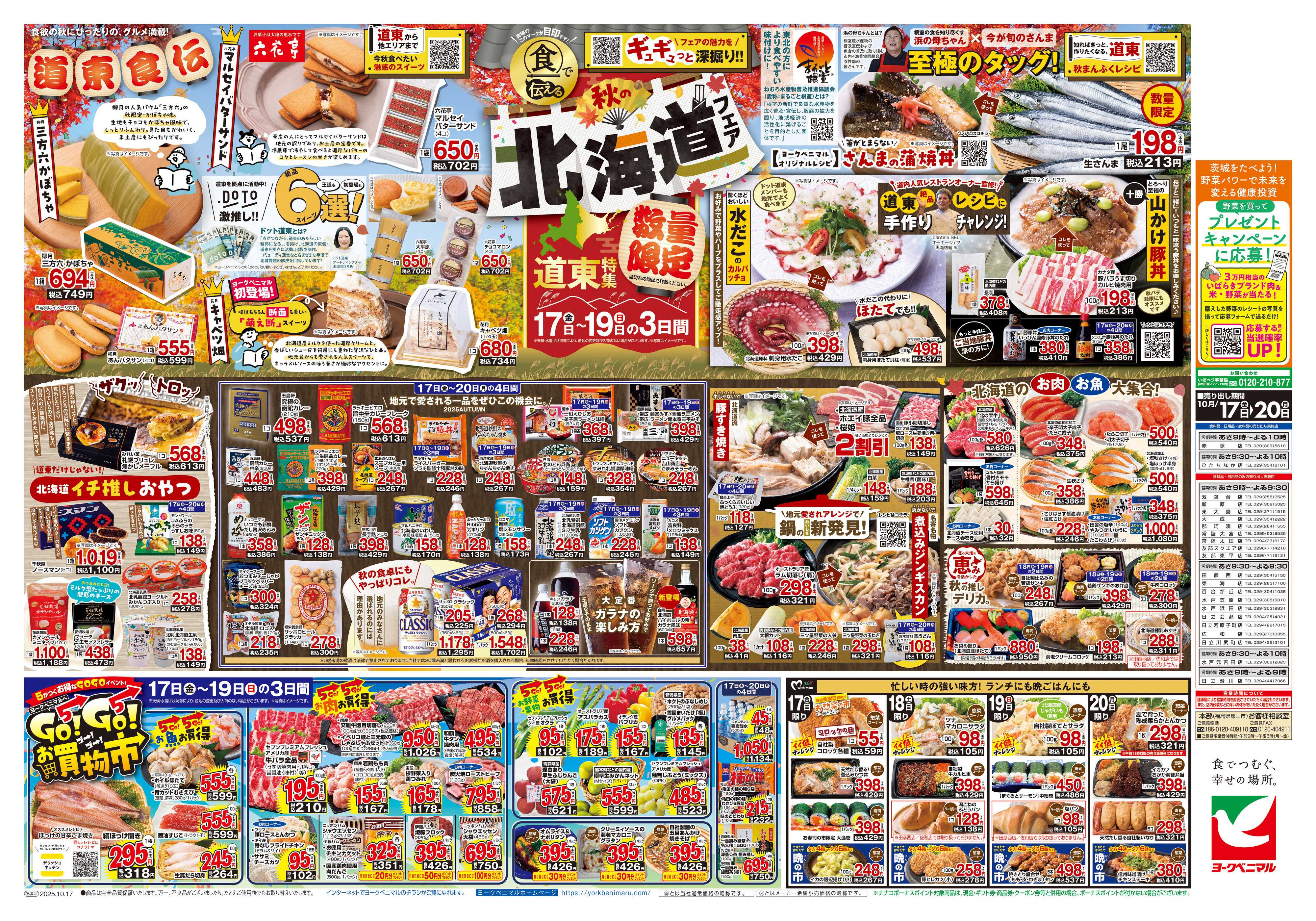 ヨークベニマル 10/17号チラシ