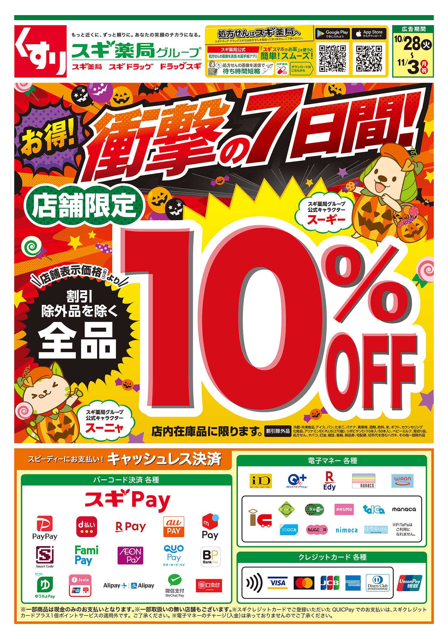 スギドラッグ チラシのご案内