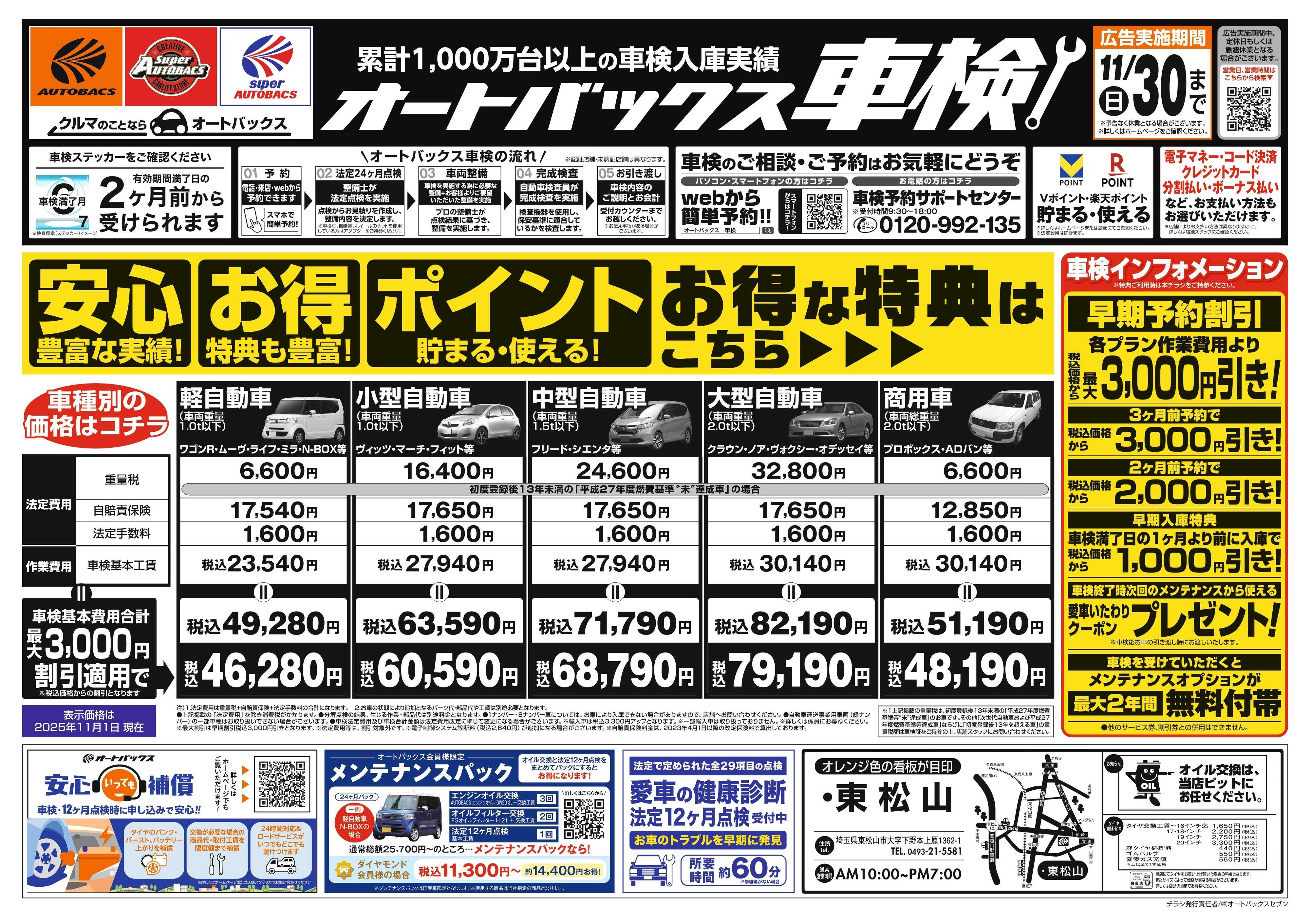 オートバックス 車検も安心！オートバックス車検