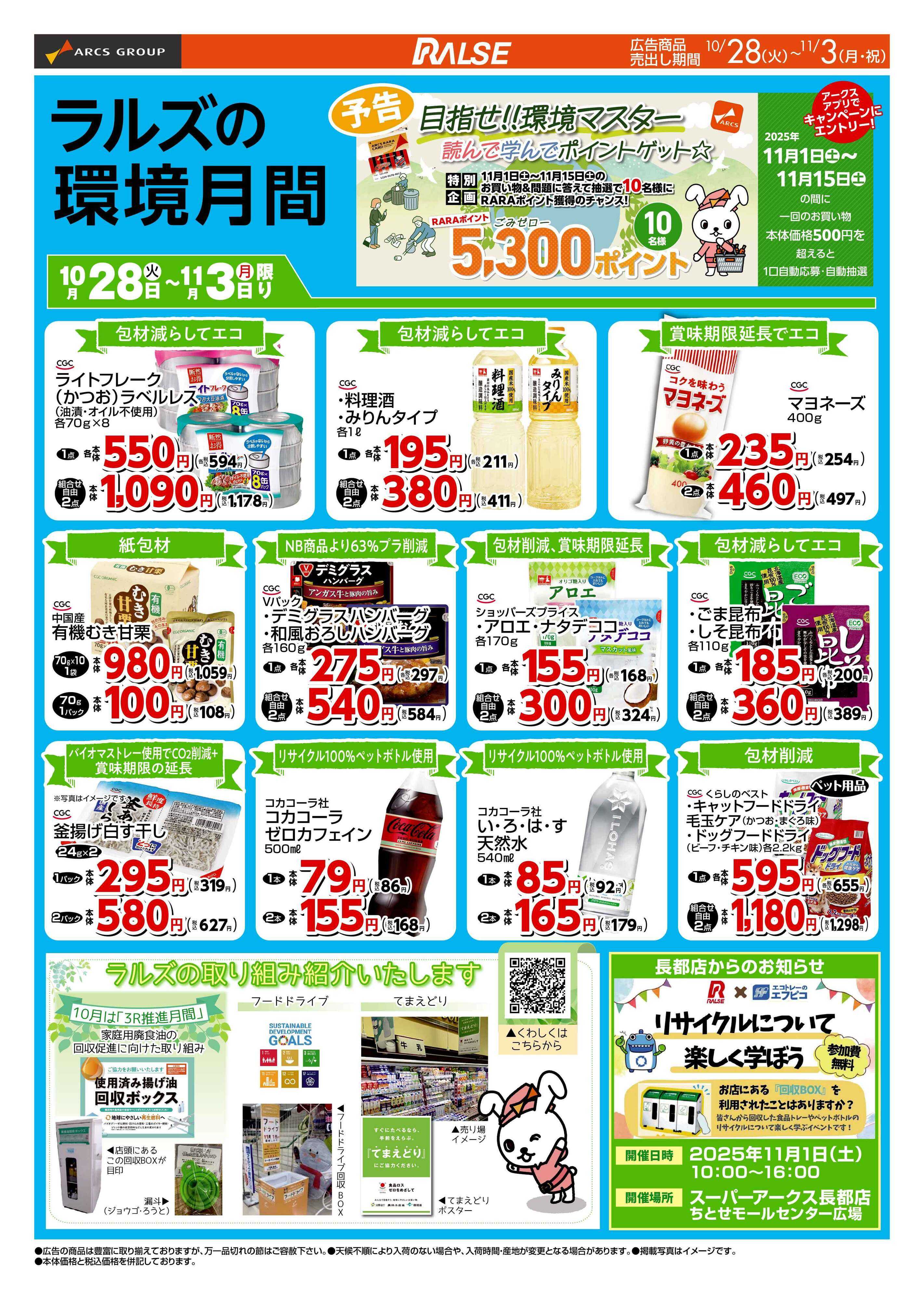 ビッグハウス 1028-1103 WEB 環境月間